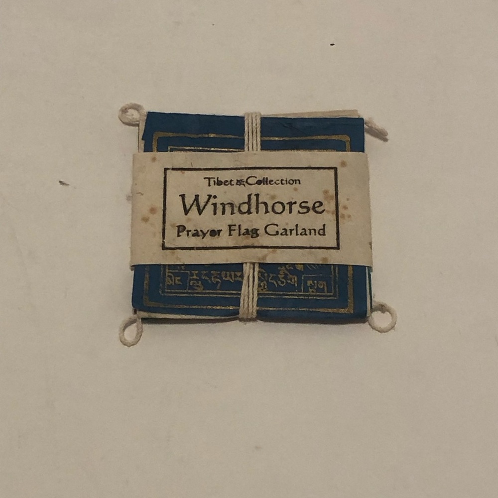 Windhorse Prayer Flag Garland